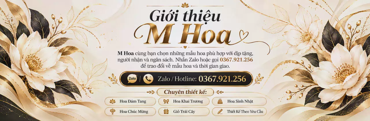 Ảnh bìa Shop hoa tươi Xã Cô Tô An Giang - Chăm chút món quà từ sắc hoa